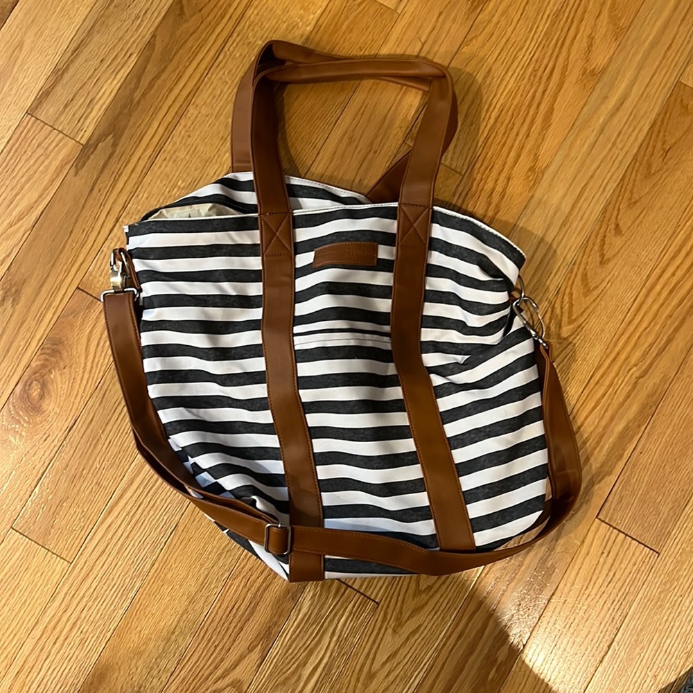 Kindred Bravely Striped Tote Bag